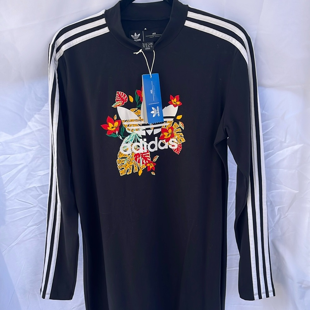 Adidas long sleeve dress HER studio London collaboration Limited Edition XL